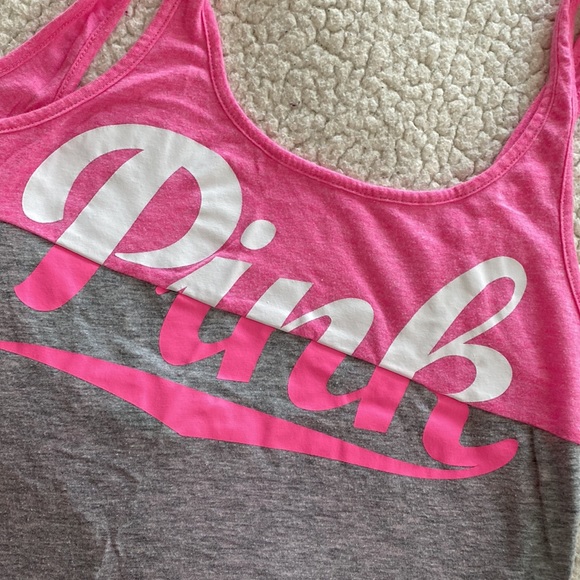 Vintage look pink tank - Picture 3 of 4